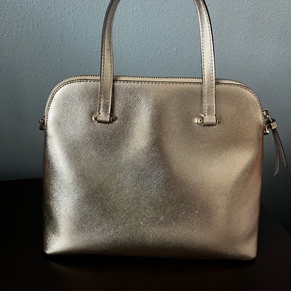 Kate Spade Gold Satchel - Picture 2 of 16